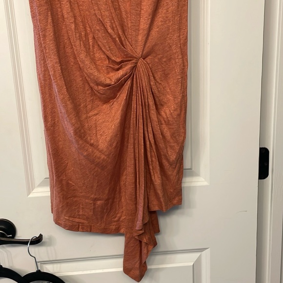 NWOT short sleeve summer dress with twist front - Picture 5 of 5